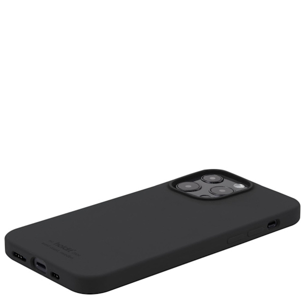 holdit iPhone 13 Pro - Puhelimen kuori Silikon - Musta Black Svart