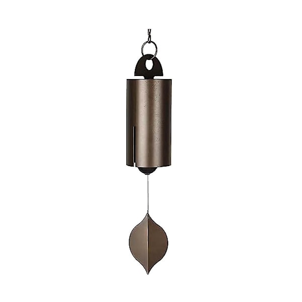 Deep Resonance Serenity Bell Windchime, Metallvindklokker Utendørs Dyp Tone, Unik Lav Tone Vind C