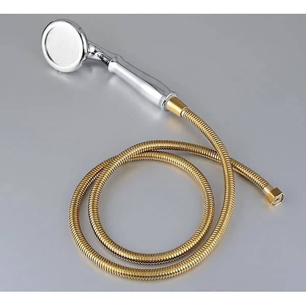 Guld duschslang krom rostfritt stål duschslang anti-twist anti-explosion 2m 2m