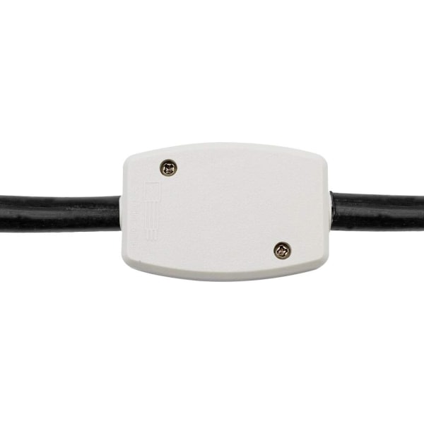 2st Elektrisk kopplingsdosa 3-polig kopplingsdosa för elkabel - Vit