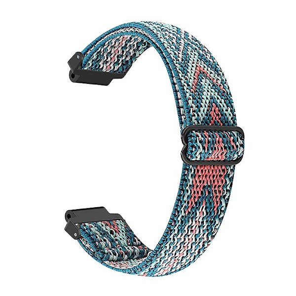 Justerbar elastisk nylon smarturrem med skruetrækkere til Garmin Forerunner 735xt/220/230/235/620/630