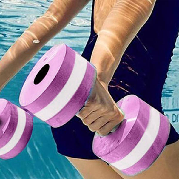 Akvatiske træningshåndvægte  Vægt skumbold til vandfitness pooløvelser