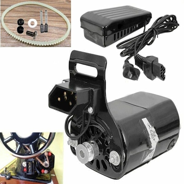 220V 180W 0.9A Hushållssymaskinsmotor, DEBUNS