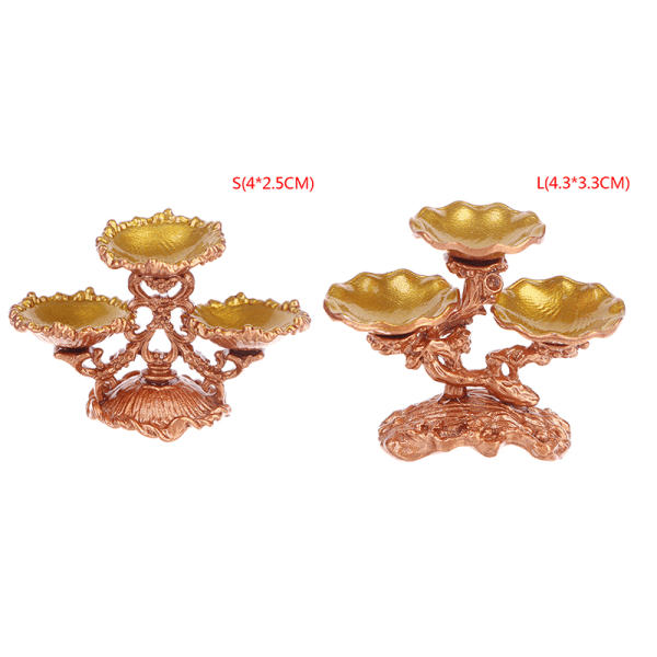 IC 1:12 Dukkehus miniatyr Fruktbrett Kjøkkendekorasjon S(4*2,5CM)