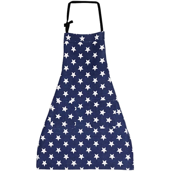 Cooking apron for women, with pocket, adjustable