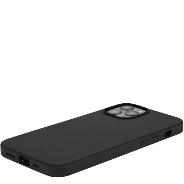 iPhone 12/12 Pro - held Mobiilikuori Silikoni - Musta Black Svart