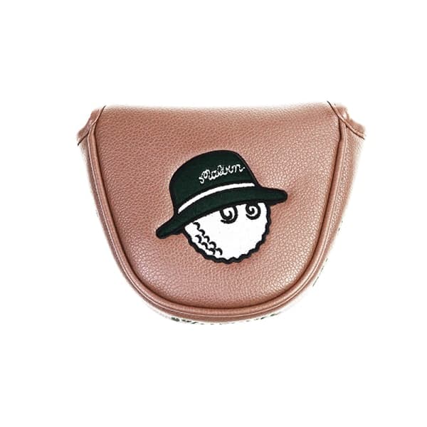 Magnetisk PU-lær Golf Putter Hodebeskyttelse Kompatibel med Enl Brown B