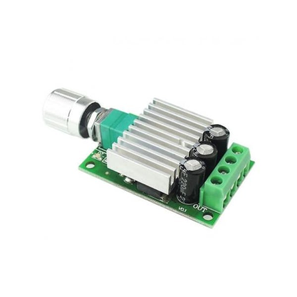 IC 12V 24V 10A PWM DC Motorhastighetsregulator Dimmerkontrollbrytare