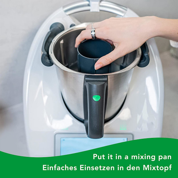 Blender Splash Guard Lock för Thermomix TM6 TM5 Plast Anti Splash Kitchen Mixer Cover för Utbyte