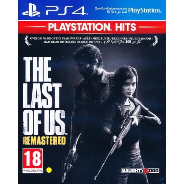 Last of Us Remastrad PS4-spel