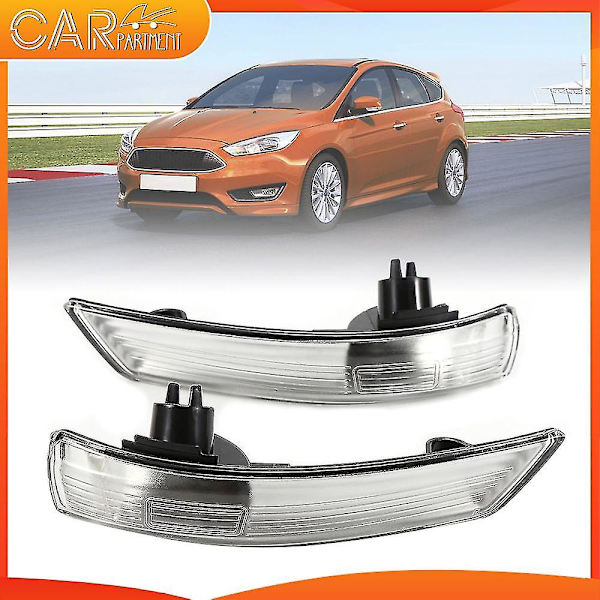 2 kpl Sivupeilin Vasemman ja Oikean Puolen Vilkkuvalot Ford Focukselle 2008 2009 2010 2011 2012-Yvan