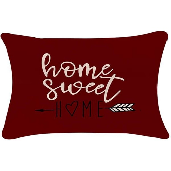 IC Lumbal Prydnadskudde Örngott 30x50 cm Set om 4, Modernt Sofföverdrag, Dekorativt Utomhus Linne Tyg Fodral för Bäddsoffa Bil 30x50cm