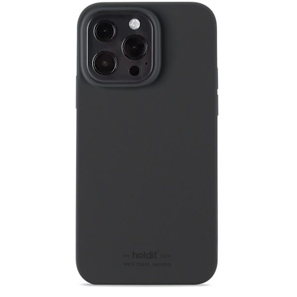 holdit iPhone 13 Pro - Puhelimen kuori Silikon - Musta Black Svart