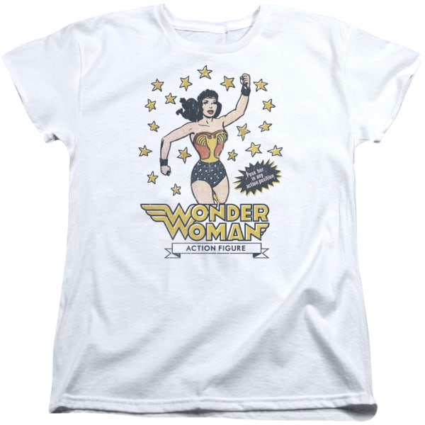 Womens Action Figur Wonder Woman Skjorta Ny XXL
