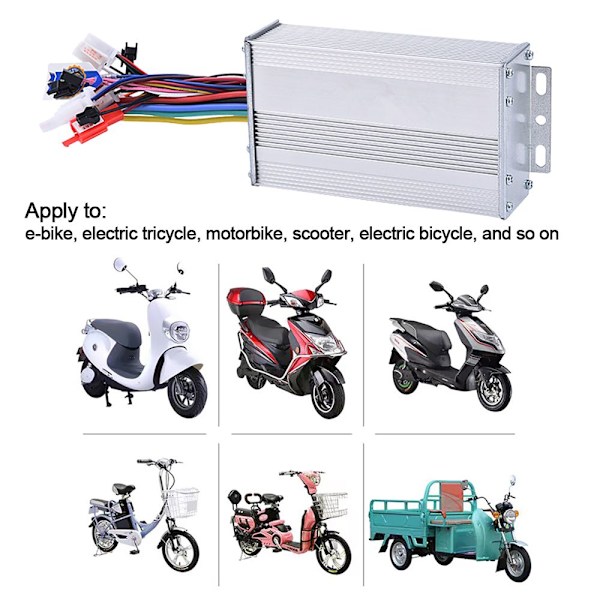 E-cykel Controller Intelligent To Tilstande 36V/48V 350W