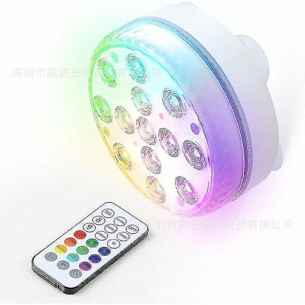 Lay-z-spa LED-badrumsbelysning, 7 färger, undervattensljus