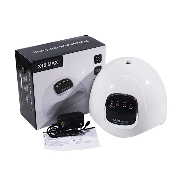 UV/LED Lamp with Timer Function White Vit
