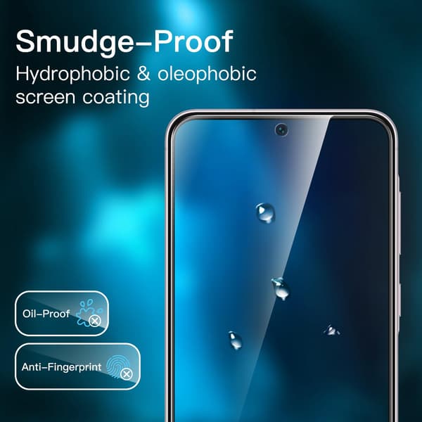 2-Pack Samsung A57 Screen Protector in Premium Tempered Glass
