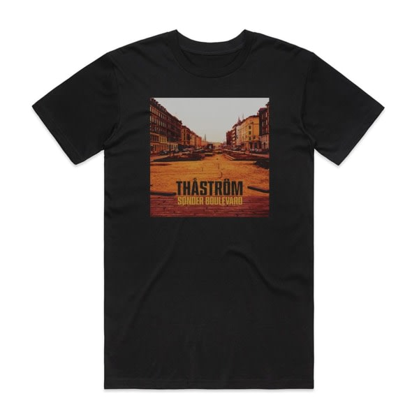 Joakim Thastrom Snder Boulevard Album Cover T-Shirt Svart XXL
