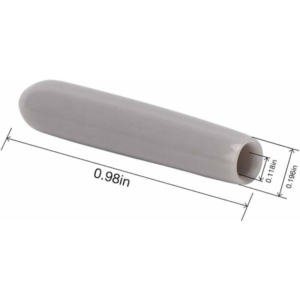 120 Diskbänkskåpor, Innerdiameter 3MM PVC Skyddskåpa, Diskställ, 325mm (Grå)