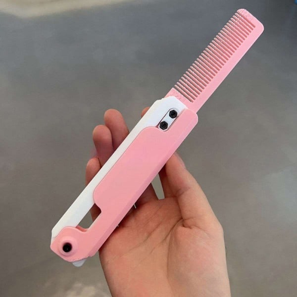 IC 3D-utskrift Gravity Cub Hoppande Kam Minimodell Rosa