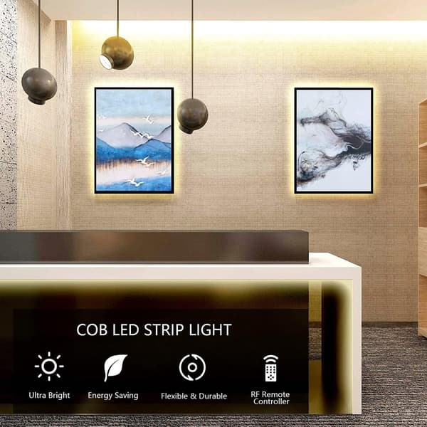 Batteridrevne LED-strips, 2M 60 LED-er, fjernkontroll, timer, IP54 vanntett, soveromsskap festdekor, varmhvit