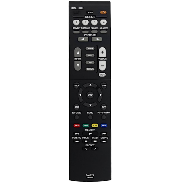 Fjernbetjening RAV574 VDM8690 til Yamaha MusicCast Stereo AV-receiver RX-V4A RX-V4ABL