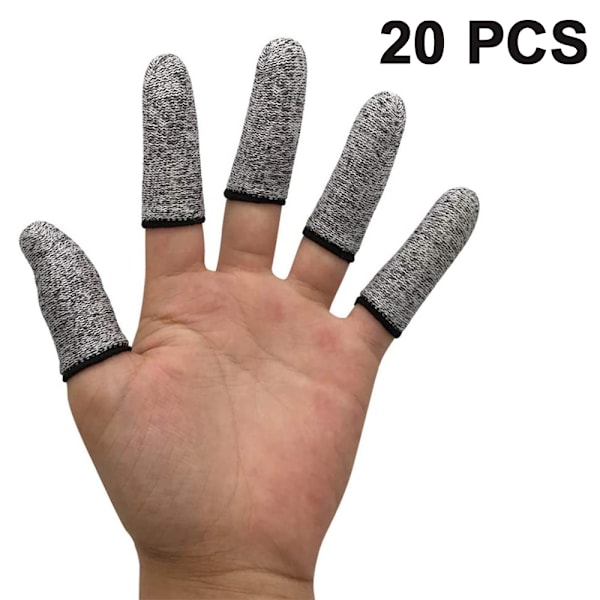20 styck fingerskydd mot skär