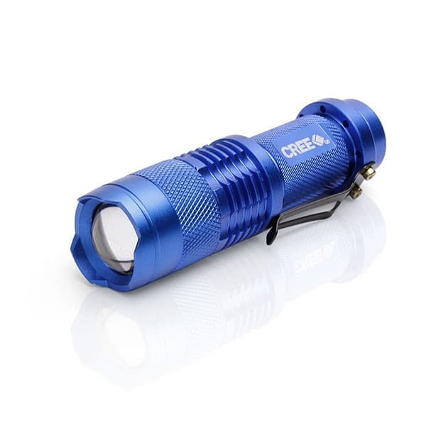 CREE Ficklampa: Kraftfull, Vattentät & Smidig Blue Blå