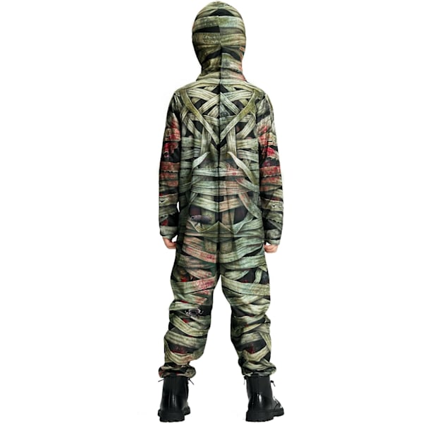 Barnas Mommie Zombie Kostyme Gutter Jenter Halloween Skummel Farao Egyptisk Body for Fint Klesopp Party 3-10 År 3-4 år