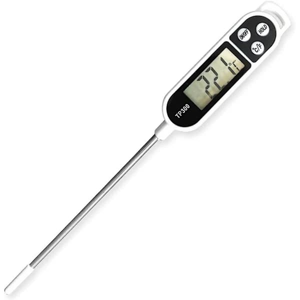 Termometer Kök Universal Hushållstermometer Digital Matlagningstermometer Kökstermometer Kötttermometer, Läser 50c- 300c, c/f Omkopplingsbar