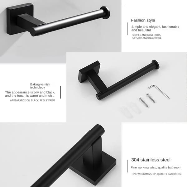 WC-paperiteline WC-paperiteline MUSTA MUSTA musta black