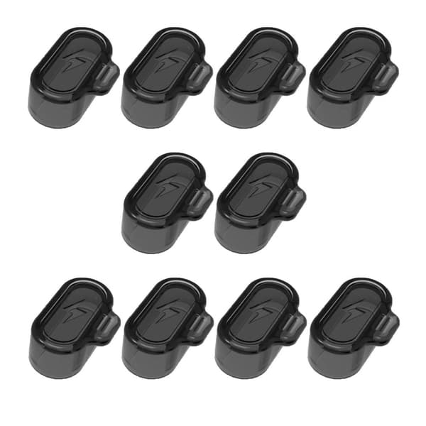Pölysuoja latausporttiin, läpinäkyvä musta transparent black