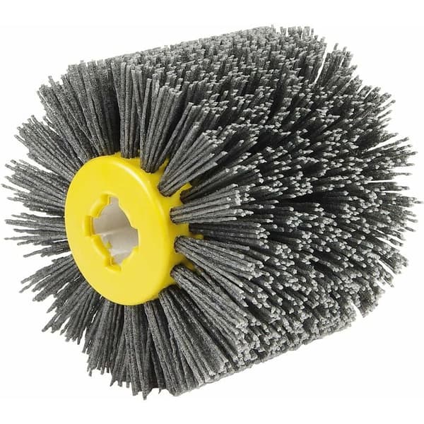 Slibebørster 80 Slibende Poleringshjul Trådhjul Diameter 120mm Sort (80)