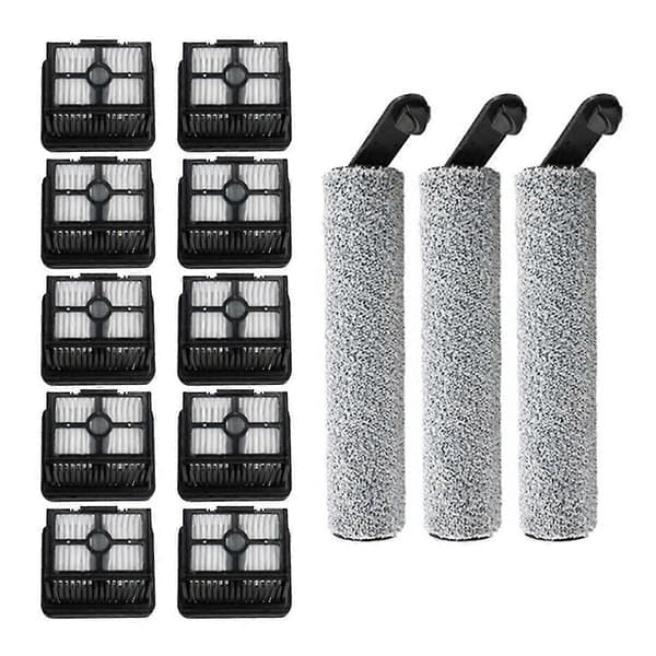 Til Dreame H12 Pro/H12 Plus Blød Rullebørste Reservedele Våd Støvsuger Rulle Hepa Filter Tilbehør