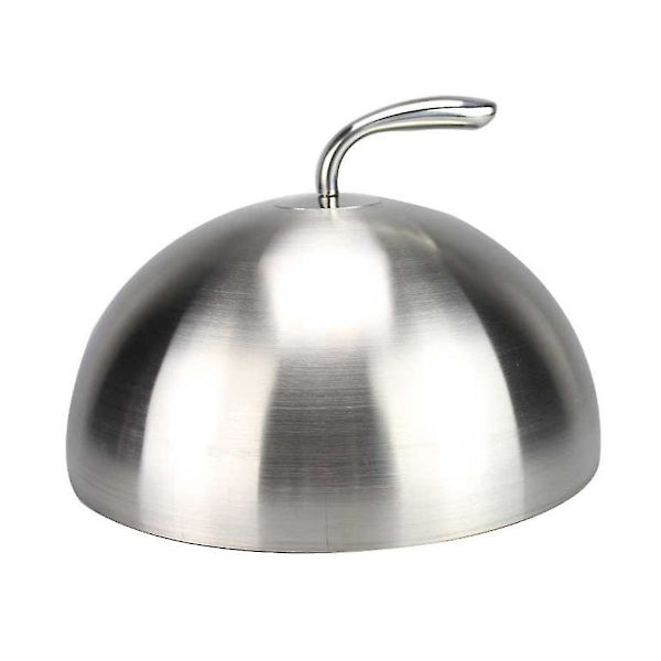 20/24/26/28cm rustfrit ståldæksel til bøffer Teppanyaki kuppelformet madlavningsdæksel