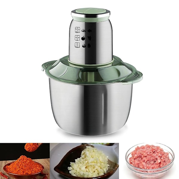 5l Kødhakker Blender Køkken Elektrisk Madprocessor Grøntsagshakker