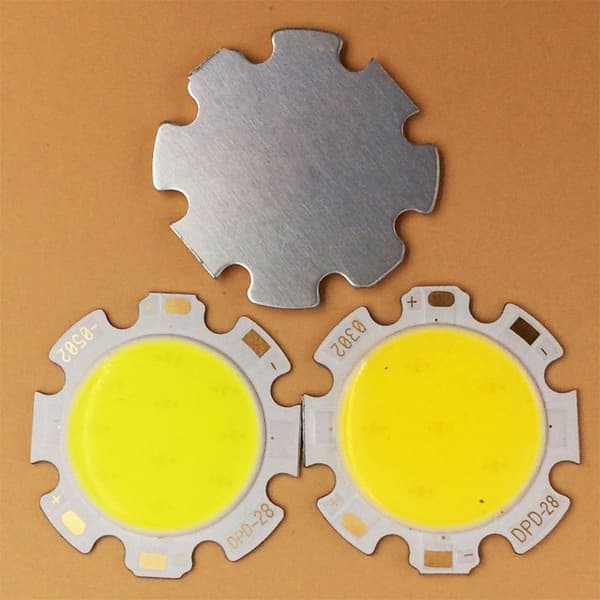 LED-ljuskälla Chip Light-Emitting Diode VIT 7W 7W vit 7W-7W white 7W-7W