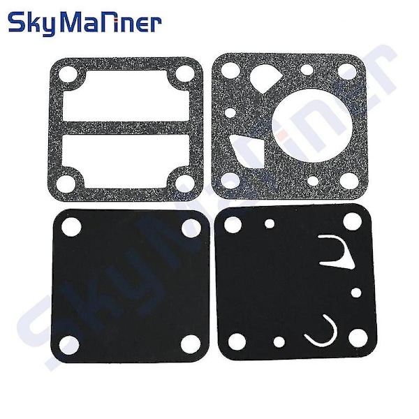 Fuel Pump Repair Kit Gaskets for yamaha outboard engine 4HP 5HP 6E0-24471-00, 6E0-24411-00, 6E0-24435-00, 6E0-24434-00 Yalo