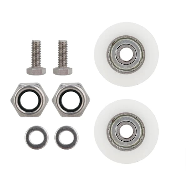 30 mm diameter Elite drivhusdør hjul udskiftningssæt