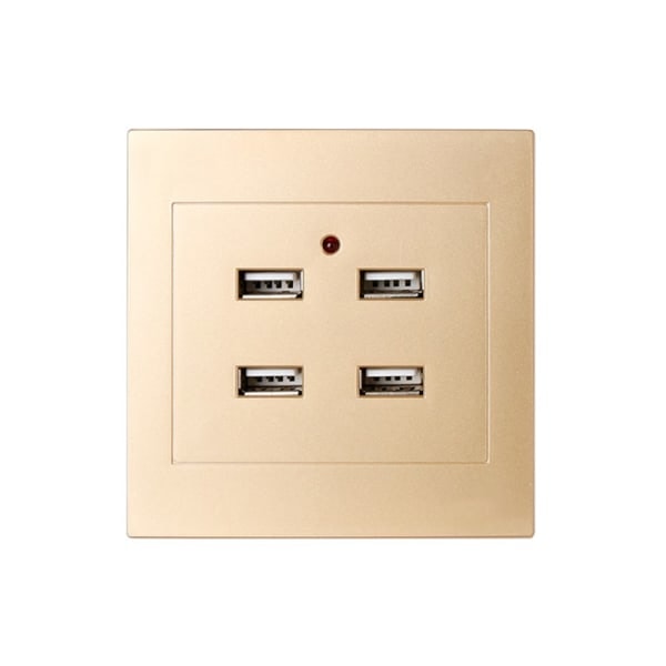 IC Typ 86 piilotettu 220V kaksi tai neljä huokoista USB-liitäntää hotelli 01