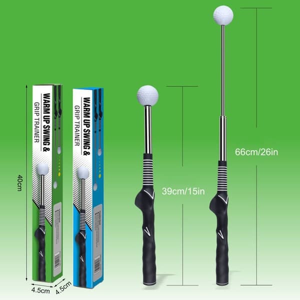 Golf Swing Trainer Teleskooppinen Harjoitusote Oppimisväline