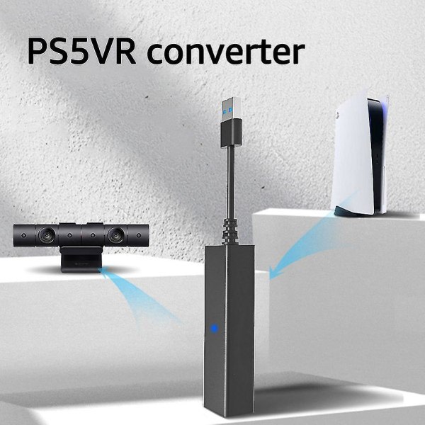 Usb3.0 Ps Vr till PS5 kabeladapter VR-kontakt kompatibel med PS5 Ps4