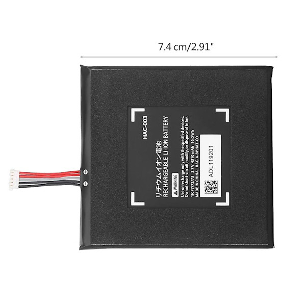 HAC-003 Uppladdningsbara batterier för Switch spelkonsol med reparationsverktyg