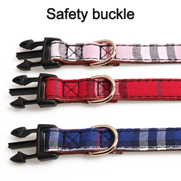 IC 2-pack/setti koiranpanta rusetilla ja kelloilla, säädettävä söpö punainen 55CM