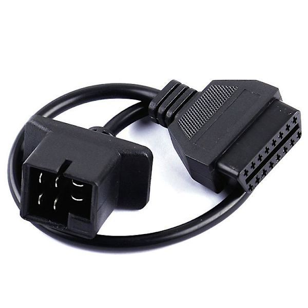 6-pinninen OBD-OBD2-moottorin vikakoodinlukijan sovitinkaapeli Chrysler Jeep Dodge -autoille