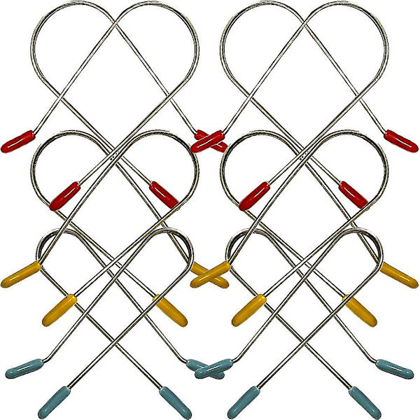24 stk. varme curler clips udskiftning varme rulle clips ruller sikring stift til hjem salon