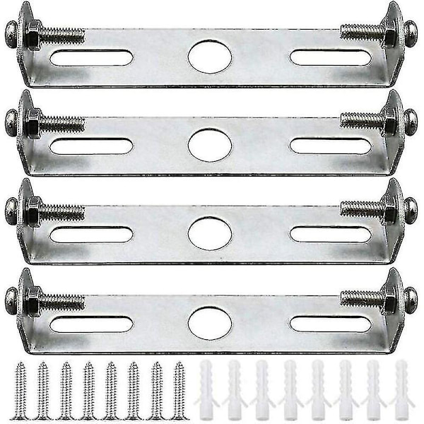 4 stk taklampebrakett 105mm anhengslystilbehør taklysekroneloftlampe sokkelplate taklampeplater plateholdere og tilbehør