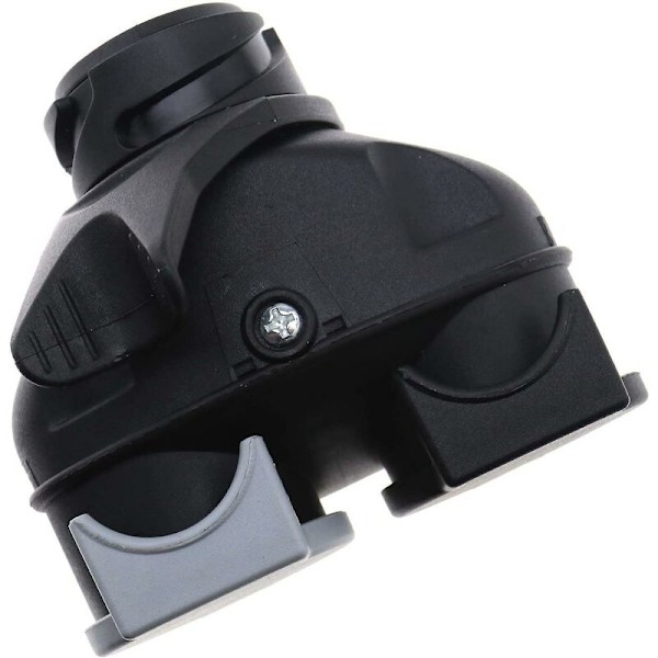 13 til 7 Pin Tilhengerkontakt 12N 12S Dobbel Adapter Konverter Europeisk Plugg for Bil Tilhenger Lastebil Hengerfeste 12V Vanntett Svart