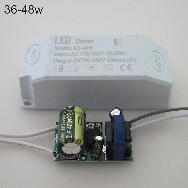 LED-drivrutin 230/250mA 8-24W 24-36W 36-48W 12-24W 24-40W 36-50W LED konstantströmsdrivrutin Power Unit